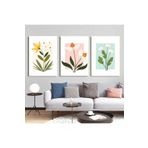 AKTÜEL POSTER Matisse - Boho - Art Deco - Soyut - Doğa ( 3 lü Çerçevesiz ) Poster - Afiş - Tablo KR2C00089