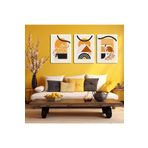AKTÜEL POSTER Matisse - Boho - Art Deco - Soyut - Doğa ( 3 lü Çerçevesiz ) Poster - Afiş - Tablo KR2C00169