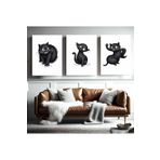 AKTÜEL POSTER Matisse - Boho - Art Deco - Soyut - Doğa ( 3 lü Çerçevesiz ) Poster - Afiş - Tablo KR2C00638