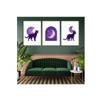 AKTÜEL POSTER Matisse - Boho - Art Deco - Soyut - Doğa ( 3 lü Çerçevesiz ) Poster - Afiş - Tablo KR2C00644
