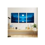 AKTÜEL POSTER Matisse - Boho - Art Deco - Soyut - Doğa ( 3 lü Çerçevesiz ) Poster - Afiş - Tablo KR2C00883