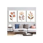 AKTÜEL POSTER Matisse - Boho - Art Deco - Soyut - Doğa ( 3 lü Çerçevesiz ) Poster - Afiş - Tablo KR2C01014