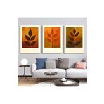 AKTÜEL POSTER Matisse - Boho - Art Deco - Soyut - Doğa ( 3 lü Çerçevesiz ) Poster - Afiş - Tablo KR2C01026