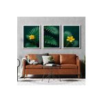 AKTÜEL POSTER Matisse - Boho - Art Deco - Soyut - Doğa ( 3 lü Çerçevesiz ) Poster - Afiş - Tablo KR2C01146