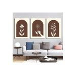 AKTÜEL POSTER Matisse - Boho - Art Deco - Soyut - Doğa ( 3 lü Çerçevesiz ) Poster - Afiş - Tablo KR2C01274