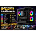 Aktuf Strong Oyuncu Bilgisayarı I5 6500 16GB Ram 256GB SSD RX580 8 GB Ekran Kartı | Hazır Sistem Pc | - Windows 10 Pro