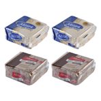 Aktürk Tahin Helvası Karma Paket, Sade ve Kakaolu, 500 gr, 4'lü Paket