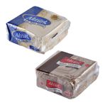 Aktürk Tahin Helvası, Sade ve Kakaolu, 500 gr, 2'li Paket