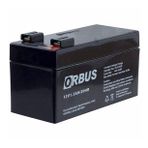 AKÜ 12 VOLT 1.3 AMPER ORBUS ORB12-1.3 (96 X 42 X 52 MM)