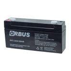 Akü 6 Volt 3.4 Amper Atex * Ttec * Orbus 6v 3.2 Amper ( 125 X 33