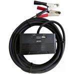 Aküden bağlantılı Uzatma Kablosu Çakmaklık Çoklayıcı LCD Ekranlı USB, Type-C çıkışlı 12 Volt 10 Amper 120 WAT 2 X1,5mm TTR Bakır 10 Mt-Siyah-YT-OT733-MŞ