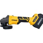 Akülü Avuç Taşlama Kömürsüz 115Mm 8.500Rpm 2X4 Ah Akü Rtrmax S-Lıon Rts5050