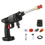 Akülü Basınçlı Yıkama Makinesi, 50 PSI Taşınabilir Basınçlı Temizleyici Bir Pil ve Şarj Cihazı ile Elde Taşınabilir 24V 1500mAh Pil Elektrikli Arabaları Yıkamak, Çiçekleri Sulamak,