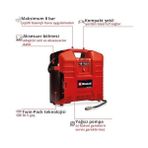 Akülü Çanta Tipi Kompresör Te-Ac 36/8 Li Of Set-Solo Power X- (36 V, Maks. 8 Bar, Yağsız, 130 L/dk Emiş Kapasitesi, 3-Parçalı Adaptör Seti Dahildir, Akü ve Şarj Cihazı Dahil Değildir) - standart