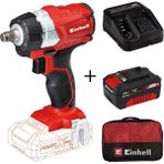 Akülü Darbeli Somun Sıkma Takımı + 4AH Starter Kit ve Bez Çanta - Seçenek 1