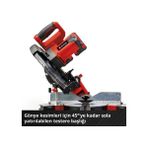 Akülü Gönye Testere 36V - Kesme Derinliği 85 Mm, Genişlik 340 mm