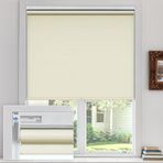 Akülü Karartma Stor Perde - Kolay Takılan Pencere Gölgeleri Oda Karartma ve UV Koruması Isı Yalıtımı, Matkap Kullanmaz, Kesilebilir, Ev ve Ofis için İdeal (Siyah 114 cm G x 200 cm Y)