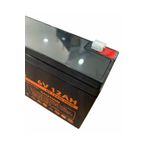 Akülü Sarı Atv Motor Araba Için Uyumlu - Akü 6v 12ah - 6 Volt 12 Amper Kuru Tip Akü Batarya Pil