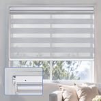 Akülü Stor Perde Matkapsız Kolay Uyum Gündüz ve Gece Pencere Tonları Ev ve Ofis Çocuklar İçin Güvenli %80 Karartma Gri 55 cm G x 165 cm Y