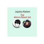 Akumastik Jujutsu Kaisen Toji 2 adet 44mm Buton Rozet - 44mm Buton Rozet