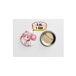 Akumastik Puella Magi Madoka Magica Madoka Kaname 1 adet 44mm Arkası İğneli Buton Rozet