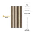 Akupanel Mod 60×120 cm Meşe Akustik Duvar Paneli - 60x120