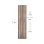 Akupanel Plus 60x245 Cm Meşe Renk Akustik Ahşap Duvar Paneli
