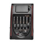 Akustik Gitar Için Akozon EQ PS-500 5-Band Ekolayzer Dijital Tuner Toplama-Ton şekillendiricisi Ve Geri Bildirim kontrolü Ile Geliştirilmiş Toplama