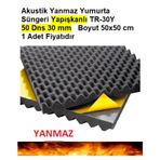 Akustik Yanmaz Yumurta Süngeri Yapışkanlı Tr-30Y