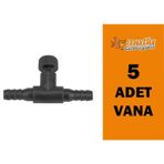 Akvaryum İnce Ayarlı Hava Hortumu Vanası 5 ADET