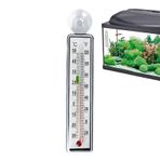 Akvaryum Sıcaklık Göstergesi - Sürüngen Tankı Sıcaklık İzleyici | Çarpışmaya Dayanıklı Yapışkanlı Termometre Balık Tankı Terrarium Sera İç Mekan Sürüngen Kutusu İçin