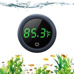 Akvaryum termometresi, dijital, PAIZOO akvaryum termometresi, ±0,-12,8 ° F'ye kadar doğru LED ekran, tank termometresi, akvaryum sıcaklık ölçümü, balık, aksolotl, kaplumbağa veya su için uygundur
