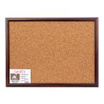 Akyazı 0400 60x120 cm Safari MDF Çerçeve Ceviz Renk Mantar Pano
