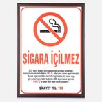 Akyazı 35x50 cm Sigara İçilmez Ahçap Çerçeve