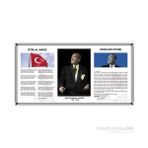 Akyazı 45x85 3'Lü Aliminyum Milli Levha