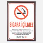 Akyazı 50x70 cm Sigara İçilmez Ahçap Çerçeve