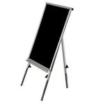 Akyazı Laminat Teleskopik Ayaklı Siyah 65x100 cm Yazı Tahtası