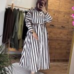 Akyel Butik Gömlek Elbise Beyaz - XS - S - Beyaz - Mürdüm