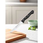 AKYUZ Home Sürmene Et Ekmek Mutfak Bıçağı 24 Cm Paslanmaz Çelik Dilimleme Doğrama Kesim Bıçağı Sürbisa 61003