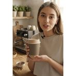 Akyüz Plastik ☕ Termos Kahve Bardağı 6 Adet- 8 Oz. El Yakmayan Özel Katmanlı Termal BARDAK-250 ml