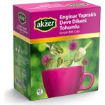 Akzer Enginar Yapraklı Deve Dikeni Tohumu Çayı 60 Poşet Ferahlatıcı Bitki Çayı