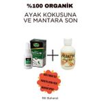 Akzer Papatya Ayak Tozu + Akzer Dervox-M Ayak bakım Spreyi (mantar) ikili fırsat set