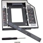 AL-4717 12.7 mm Sata HDD Harddisk Caddy Kızak Kutu Laptop SSD Notebook Ikinci HDD Takma