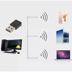 Al-Bl5.3 Bluetooth V5.3 Usb Mini Bluetooth Adaptör Dongle 20Mt Kablosuz Adaptör ( Çoklu Cihaz Desteği Sağlar) Win7/8/10/11 Tak Çalıştır (