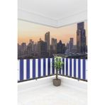 AL-CA HOME 0000032QK8 Mavi Balkon Demir Brandası