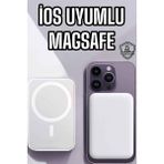 Al-Fil Teknoloji 5000 Mah Ios Uyumlu Magsafe Kablosuz Şarj Hızlı Şarj Desteği - Çok Renkli