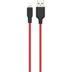 Al-Fil Teknoloji Hoco X21 Plus USB To iPhone Lightning Silikon Hızlı Şarj ve Data KABLOSU-(5775) - Belirtilmemiş - Çok Renkli
