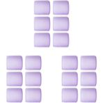 Al-Kar Ticaret 55X63 mm 6lı Cırtlı Süngerli Bigudi - 62 (3 Paketi) - 1 GB - Acı Kahverengi - Option-1