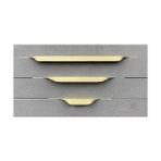 Al-Kar Ticaret 8900 Entegre Kulp Mat Altın Renk 320 mm - 0 - Siyah