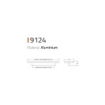 Al-Kar Ticaret 9124 -Çizgili Kulp Altın Renk Tek Adet 128 mm Altın Tek Ebat SSY9124 0128 Gl